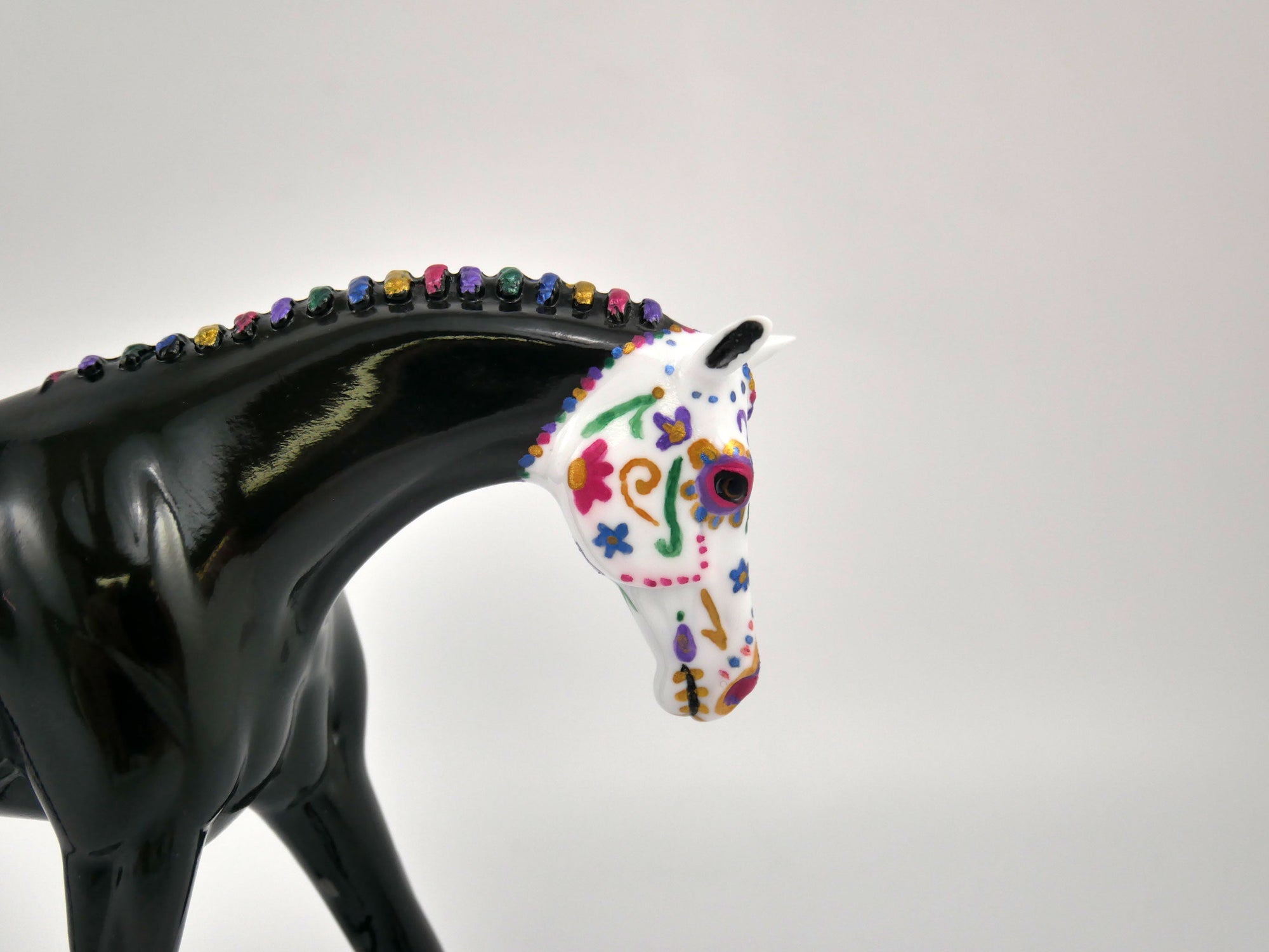 Chimo-OOAK Sugar Skull Decorator Pebbles Warmblood MM 2020