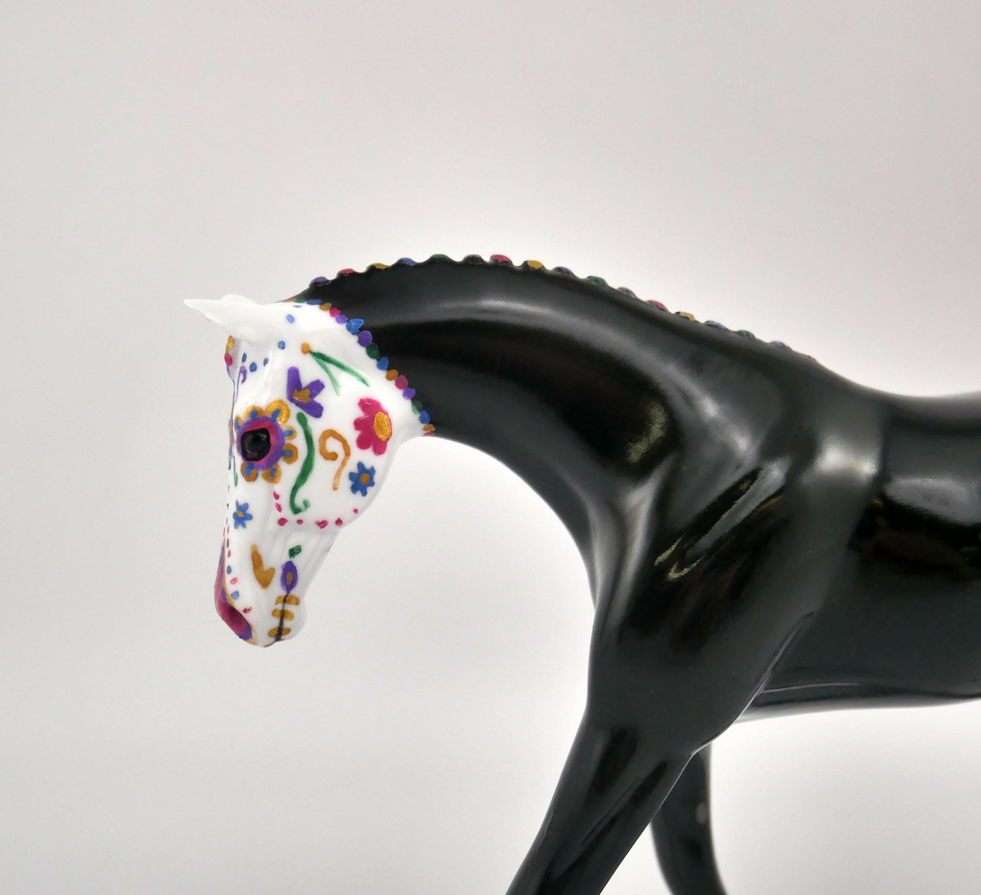 Chimo-OOAK Sugar Skull Decorator Pebbles Warmblood MM 2020