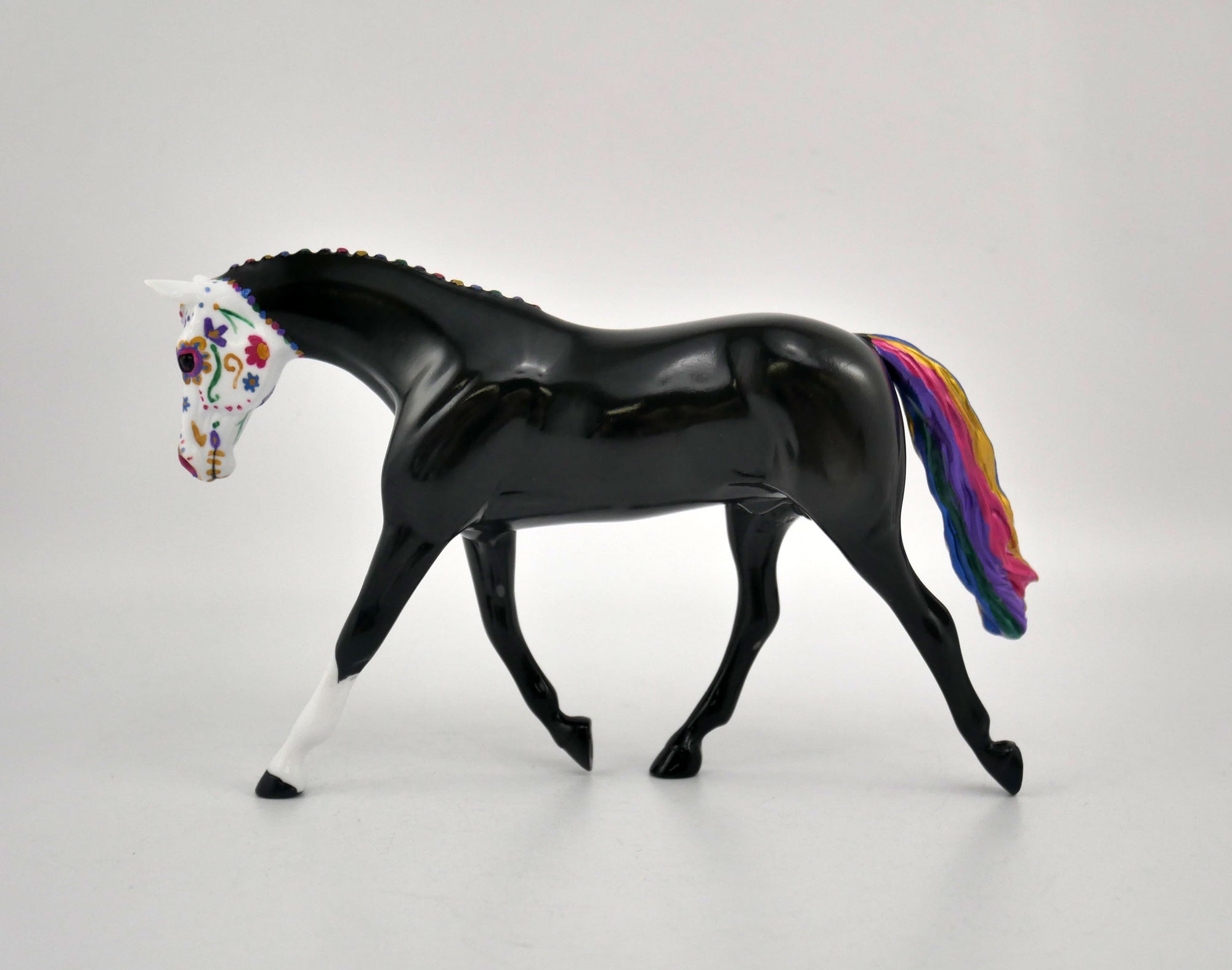 Chimo-OOAK Sugar Skull Decorator Pebbles Warmblood MM 2020