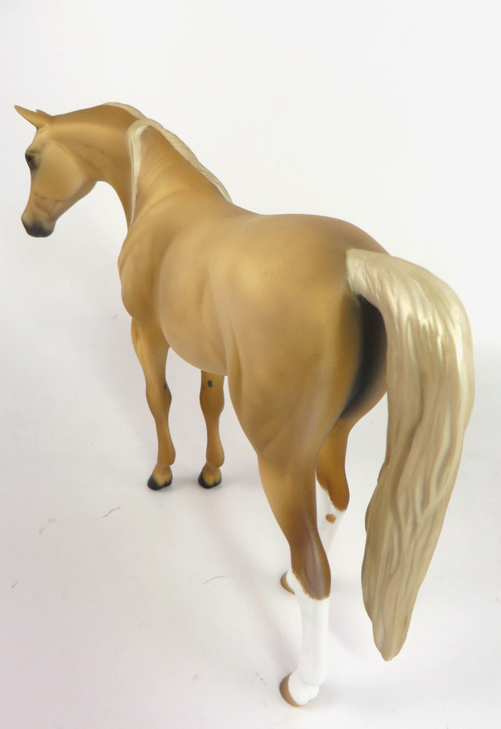 CHRISTMAS SPRITZ-OOAK PALOMINO ARABIAN MARE PEBBNLES WHS 19