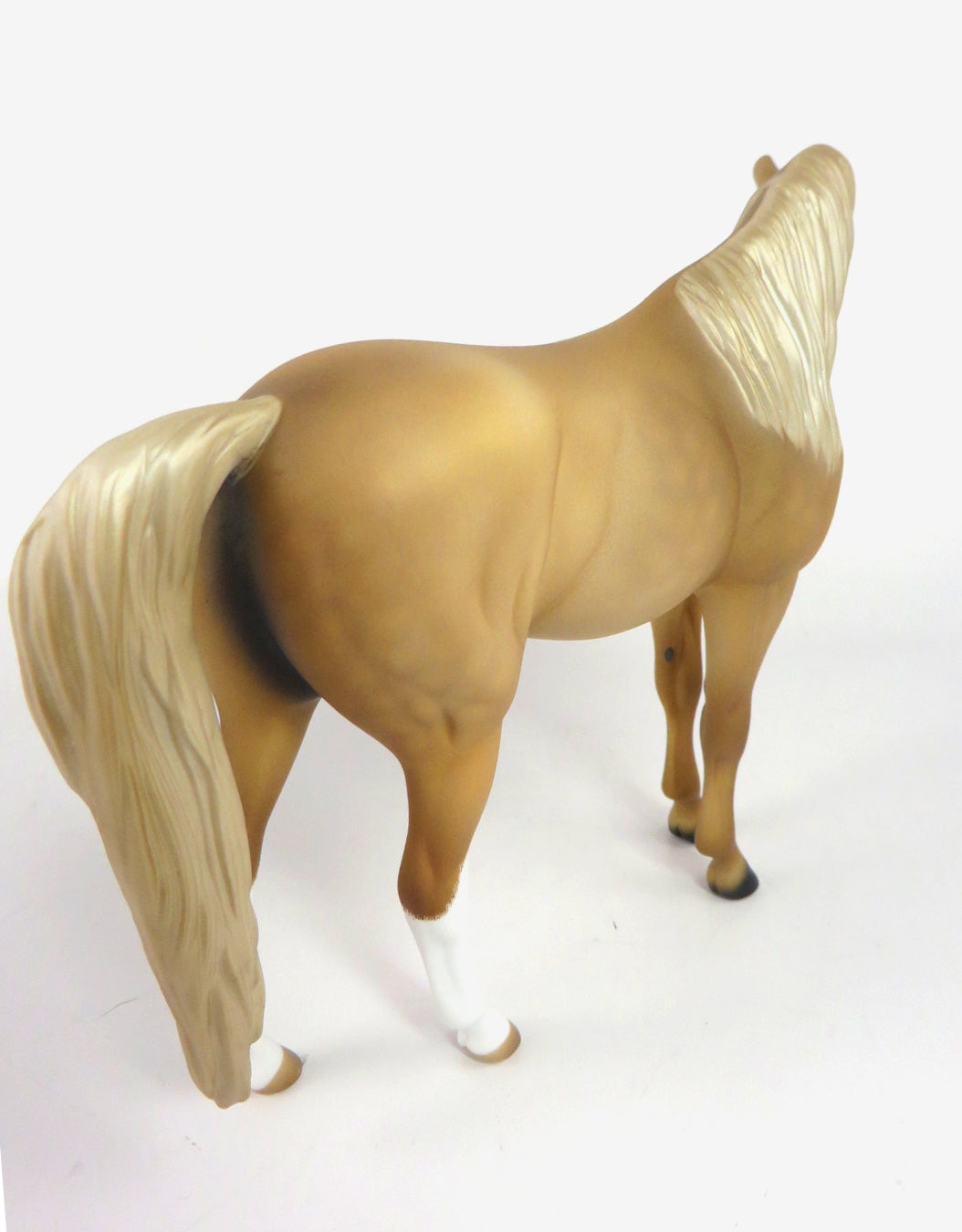 CHRISTMAS SPRITZ-OOAK PALOMINO ARABIAN MARE PEBBNLES WHS 19
