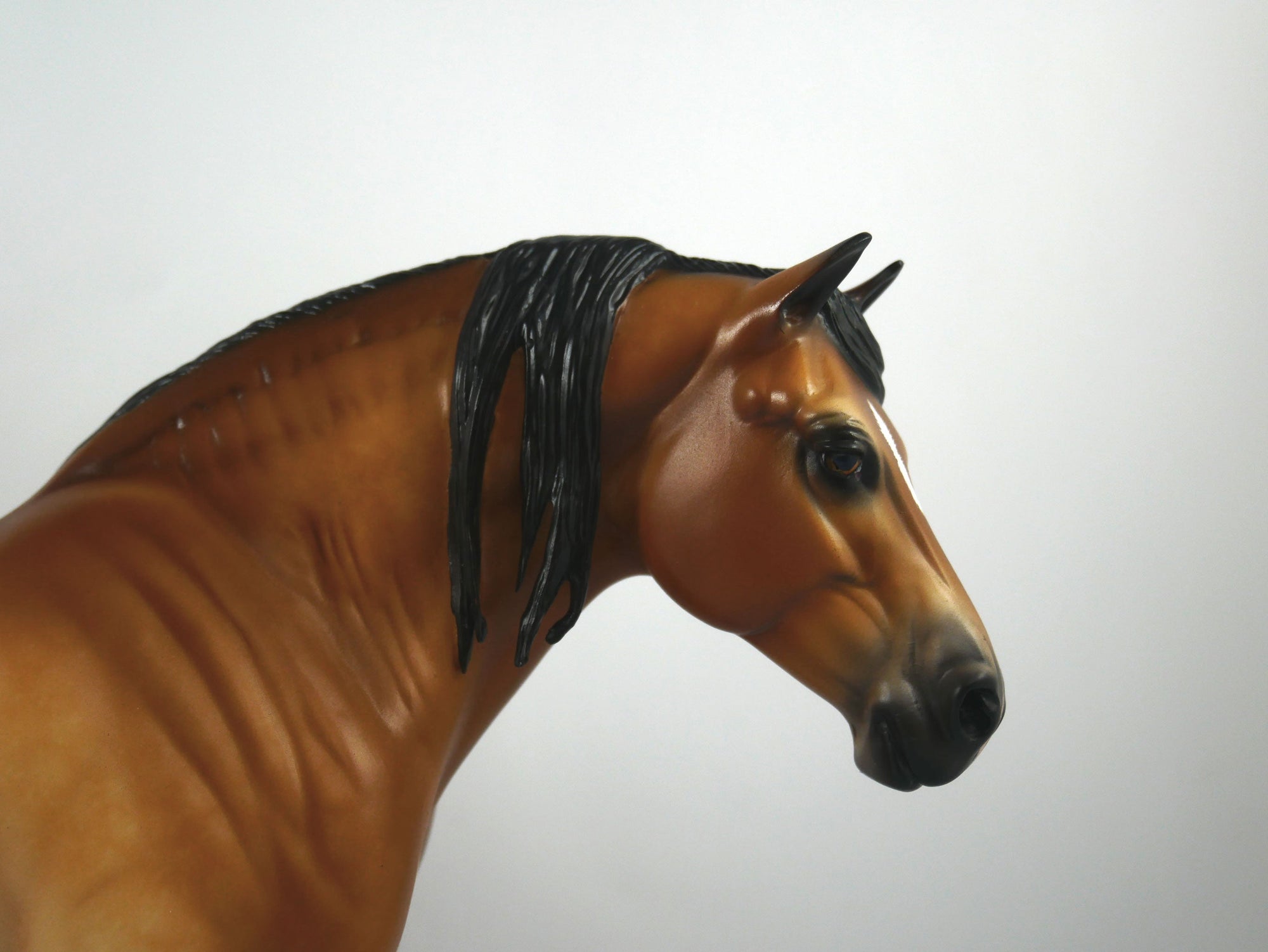 Clara-OOAK Dapple Bay Heavy Draft Mare Painted By Sheryl Leisure 1/21