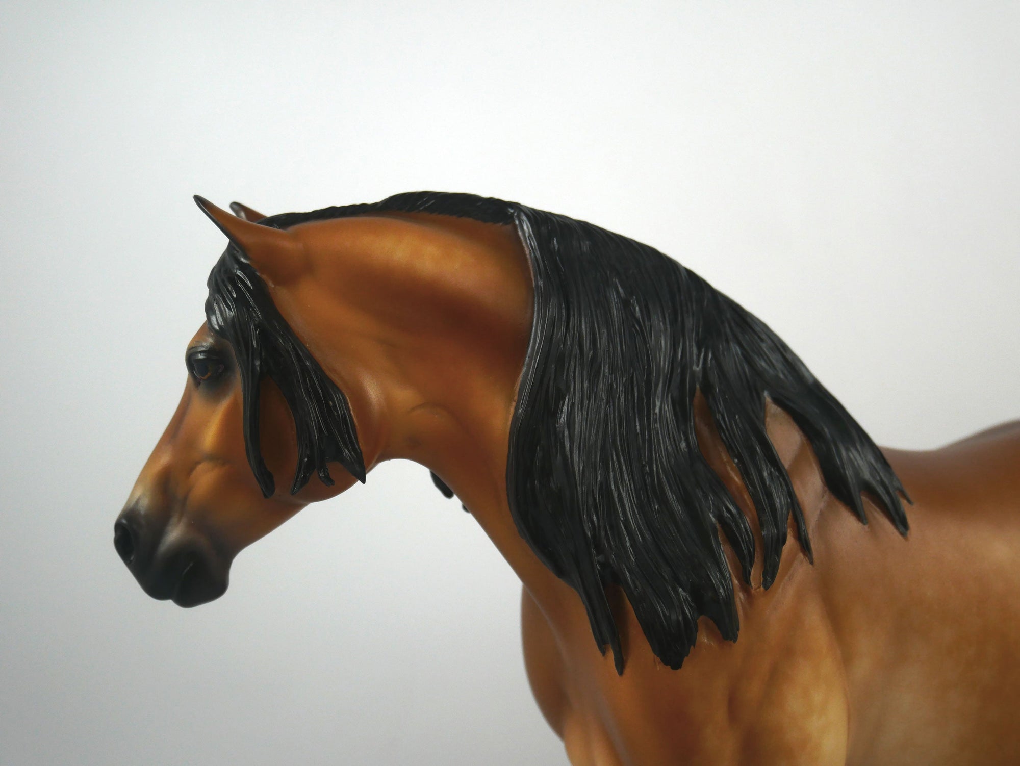 Clara-OOAK Dapple Bay Heavy Draft Mare Painted By Sheryl Leisure 1/21
