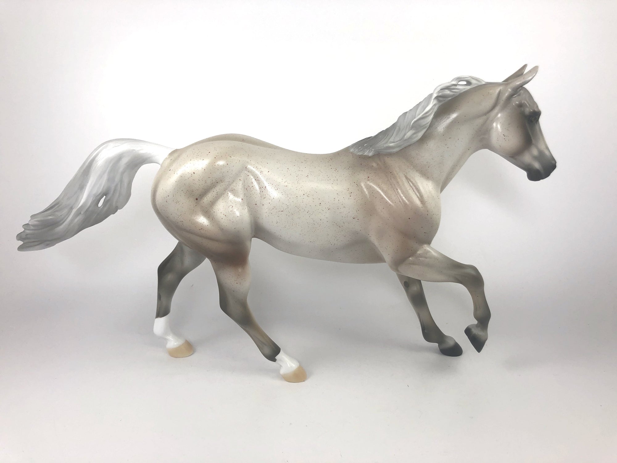 CRYPT KEEPER - LE-15 FLEA BITTEN CHESTNUT FOUNDATION QUARTER HORSE BY KAYLA WESSE MM19