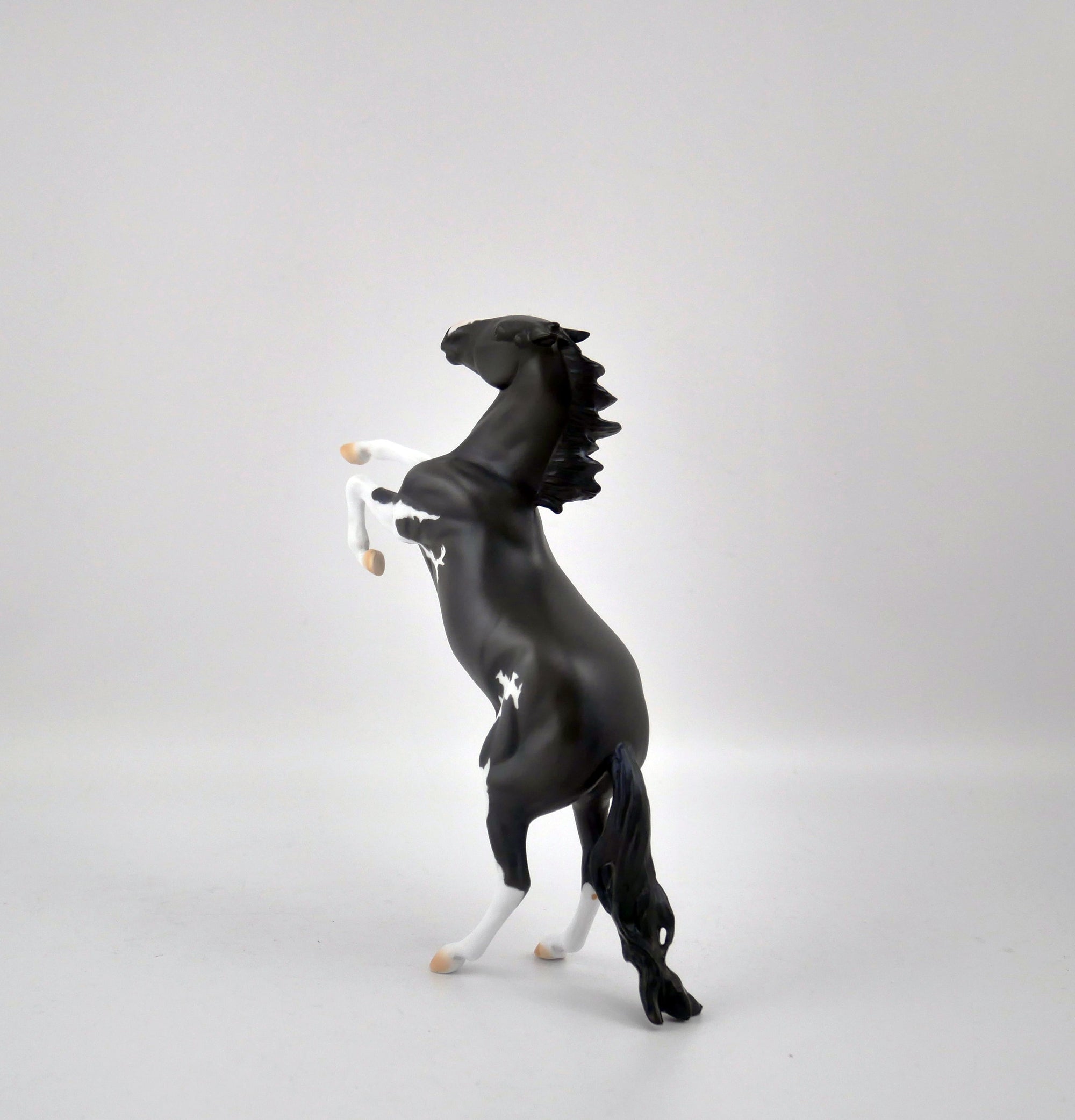 DAVEY GREY-OOAK REARING PEBBLES BY DAWN QUICK