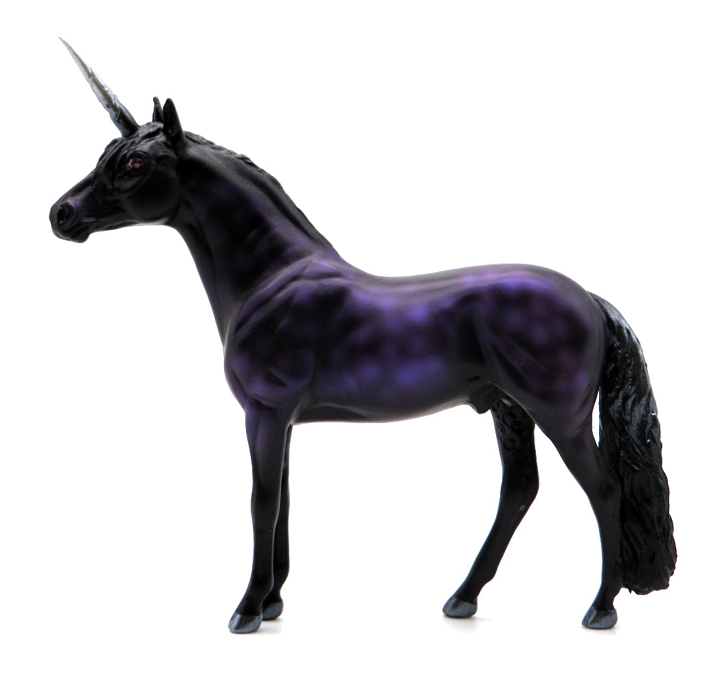Mini Del Toro - Dark Purple Andalusian Unicorn - MM 2021