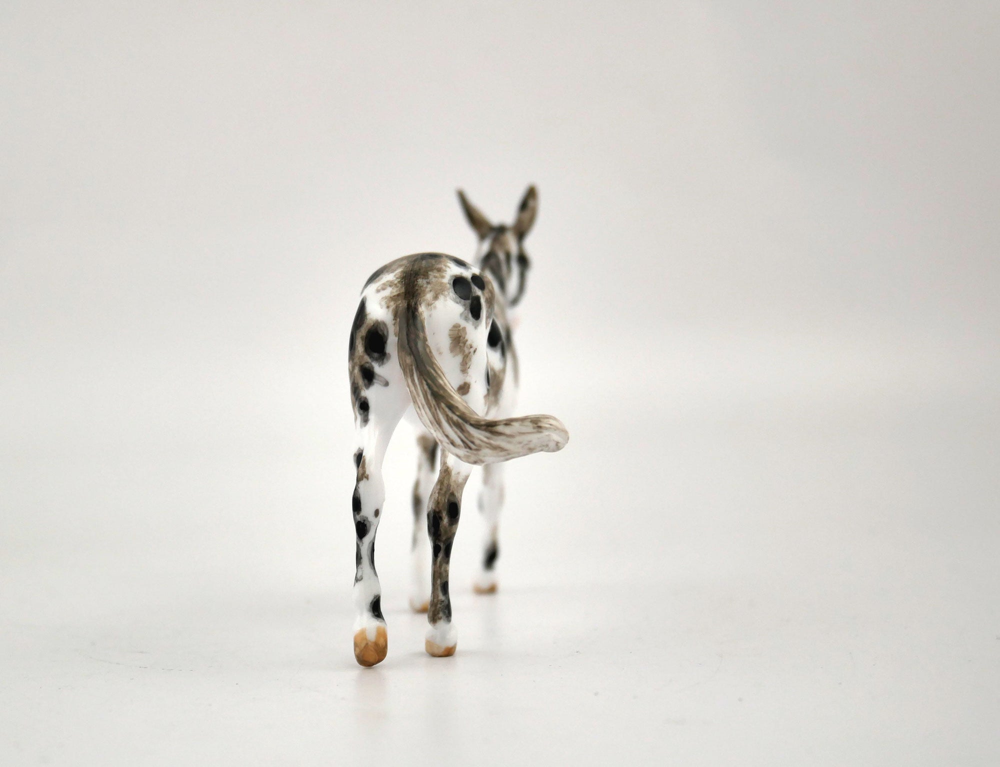 Dolbee-OOAK Mule Appaloosa Chip By Andrea MM 2020