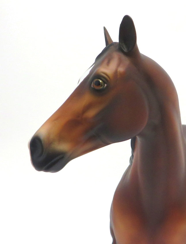 DR. PEPPER-OOAK BAY ISH MODEL HORSE BY KAYLA 2/27/20