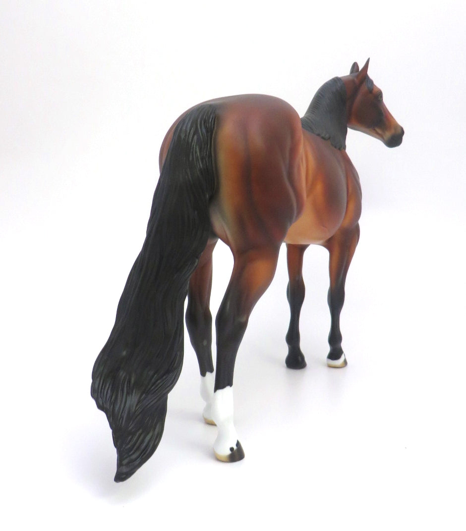 DR. PEPPER-OOAK BAY ISH MODEL HORSE BY KAYLA 2/27/20