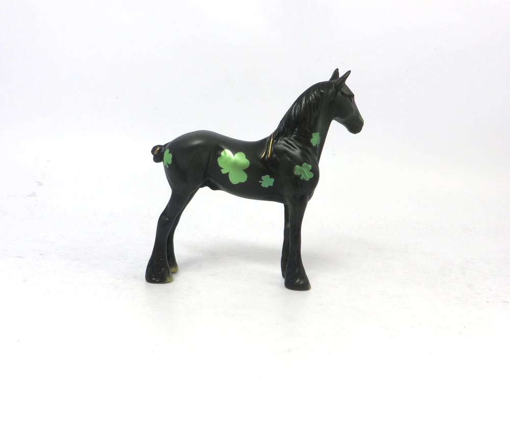 IRISH JIG -- OOAK DRAFT CHIP ST. PATRICKS DAY DECORATOR BY MISSY FOX 2-25-19