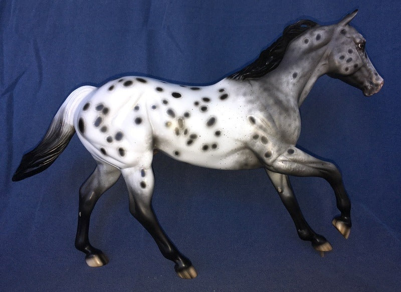 DREAM BIG-OOAK LOUD APPALOOSA FOUNDATION QUARTER HORSE MODEL HORSE 4/24/20