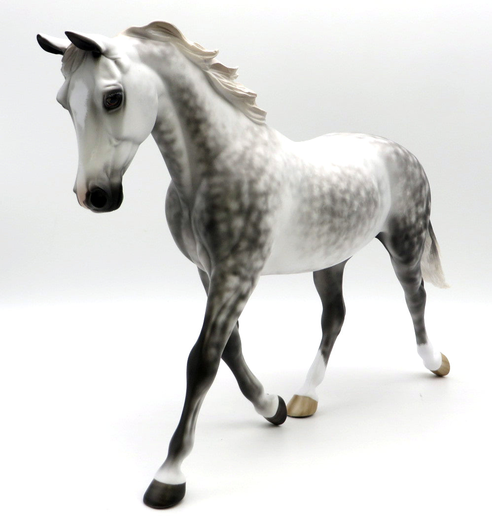 Dreseden-OOAK Dapple Grey Palouse Painted By Sheryl Leisure 12/20/21