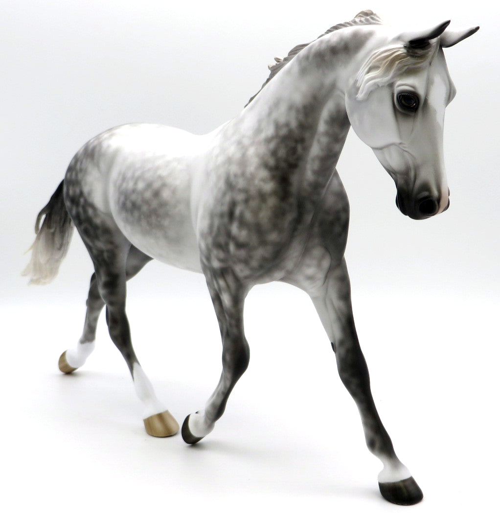 Dreseden-OOAK Dapple Grey Palouse Painted By Sheryl Leisure 12/20/21