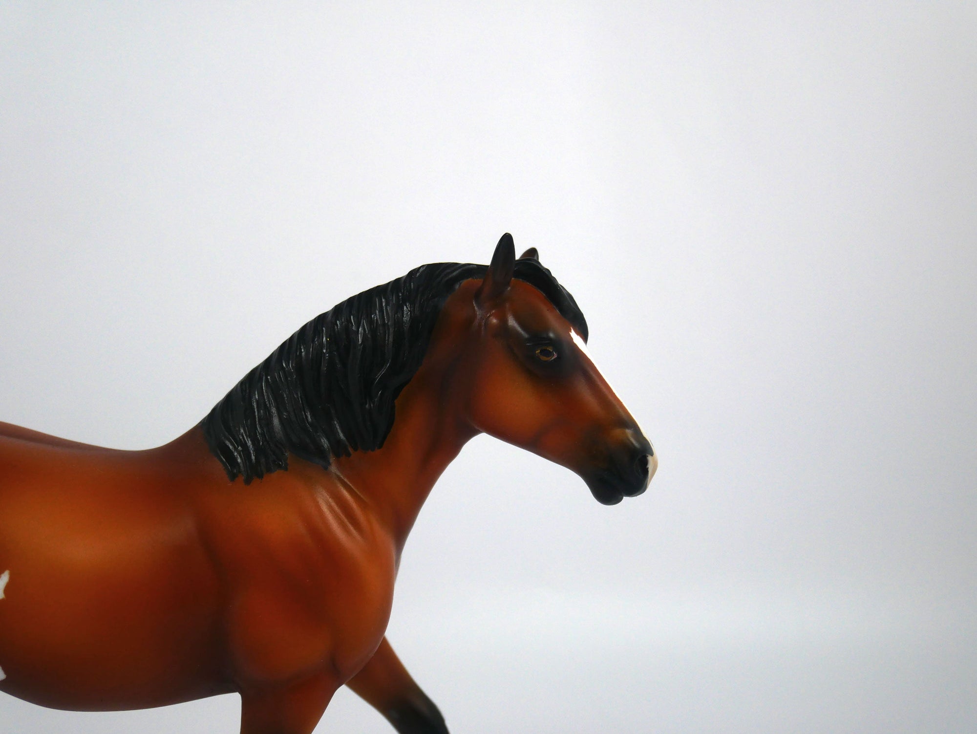 Bye Bye-OOAK Bay Paint Trotting Draft Pebbles Painted By Ellen Robbins 12/30/20