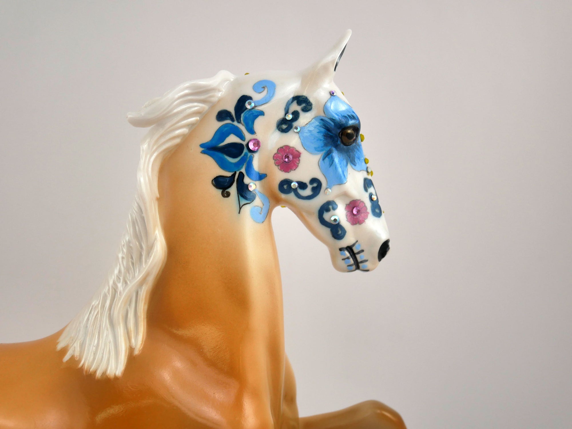 Enrique-OOAK Saddlebred Sugar Skull By Dawn Quick MM 2020
