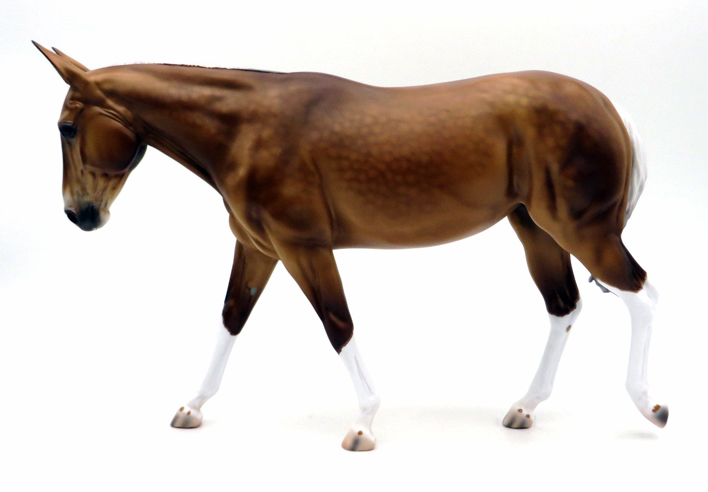 Eureka-OOAK Dapple Palomino Mule By Caroline Boydston 10/4/21