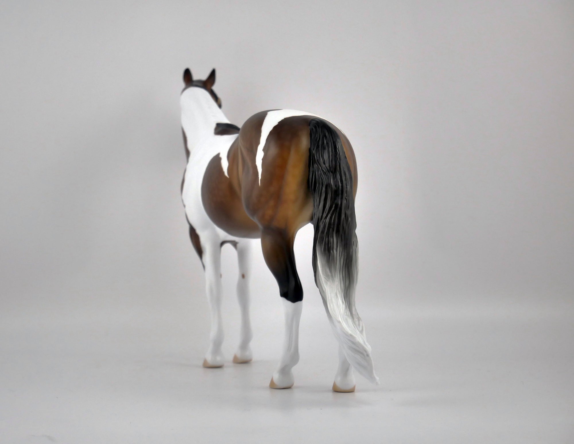 FAIRFAX-OOAK DAPPLE BAY PINTO ISH BY AUDREY DIXON