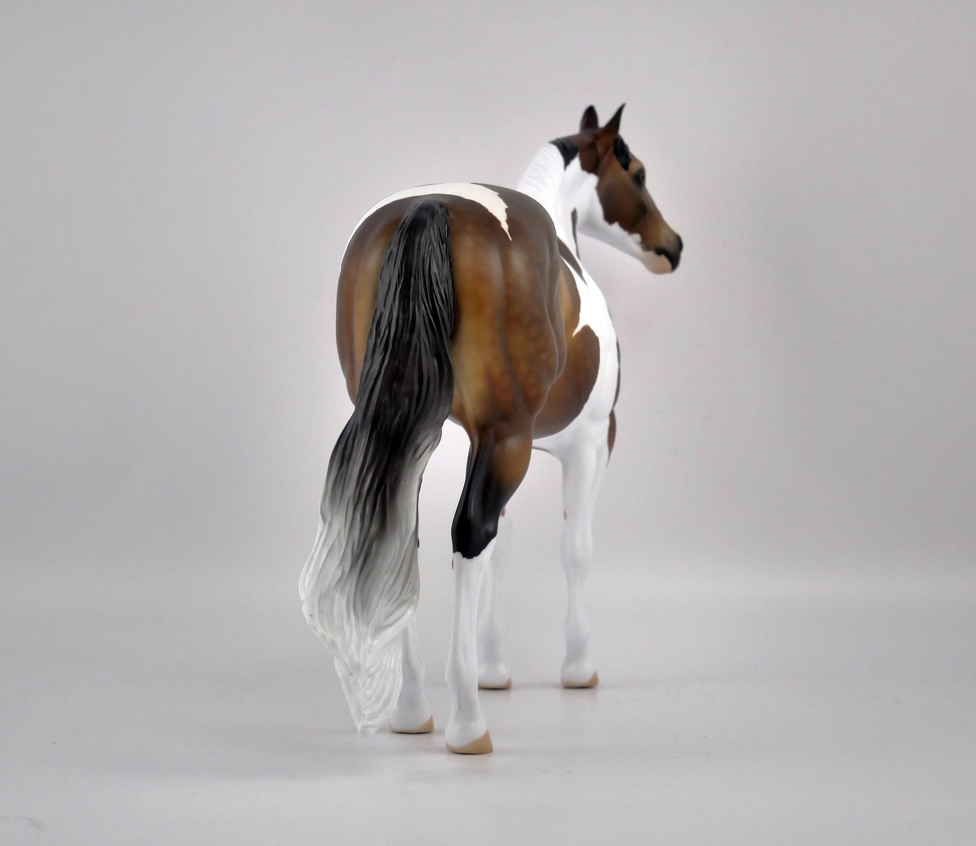 FAIRFAX-OOAK DAPPLE BAY PINTO ISH BY AUDREY DIXON