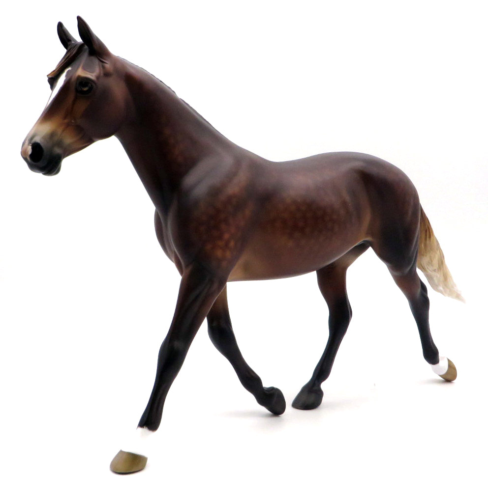 FLIP FLOP FLY-OOAK DAPPLE CHESTNUT PALOUSE BY SHERYL LEISURE 1/17/21