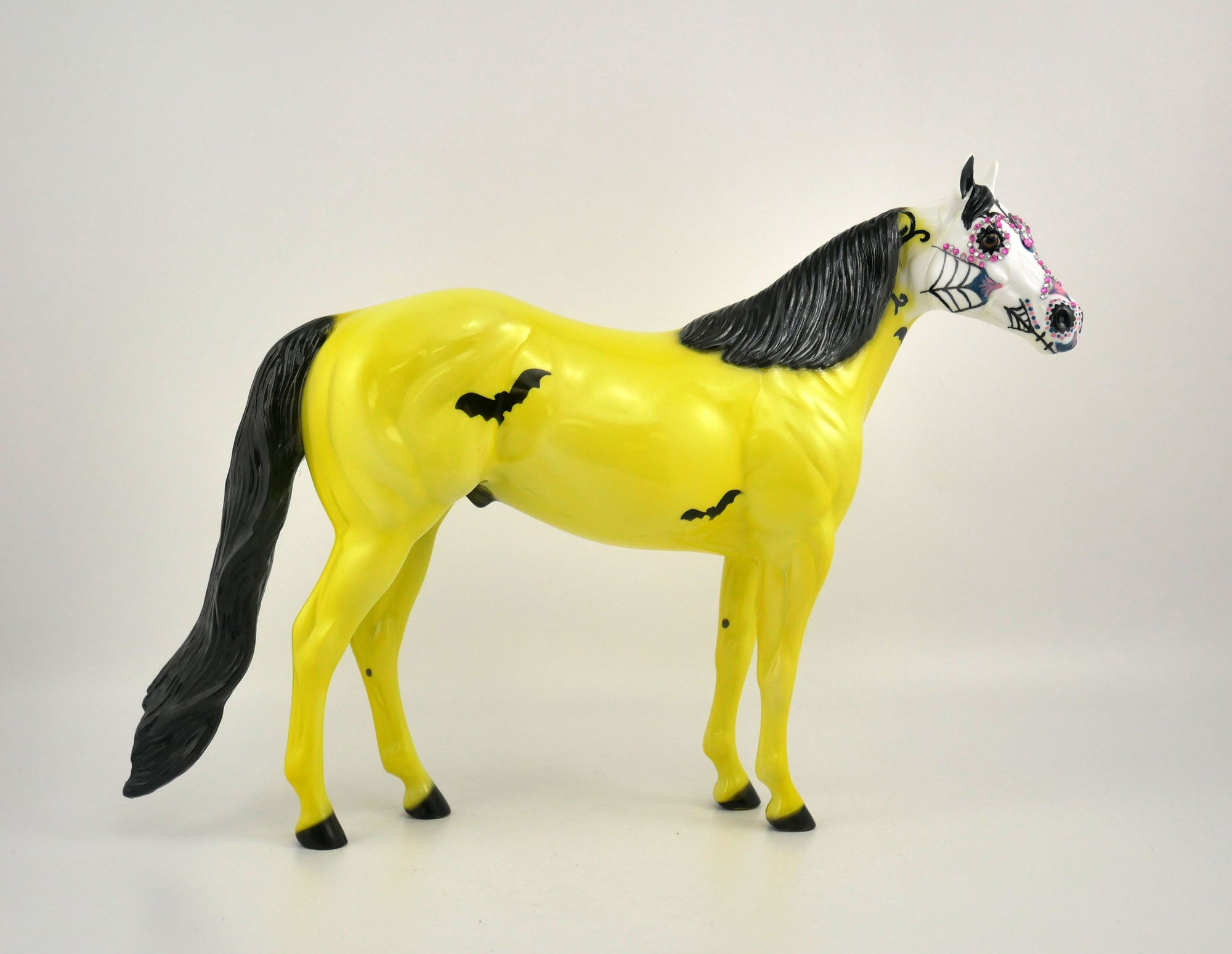 Frisco-OOAK Sugar Skull Ideal Stock Horse By Dawn Quick MM 2020