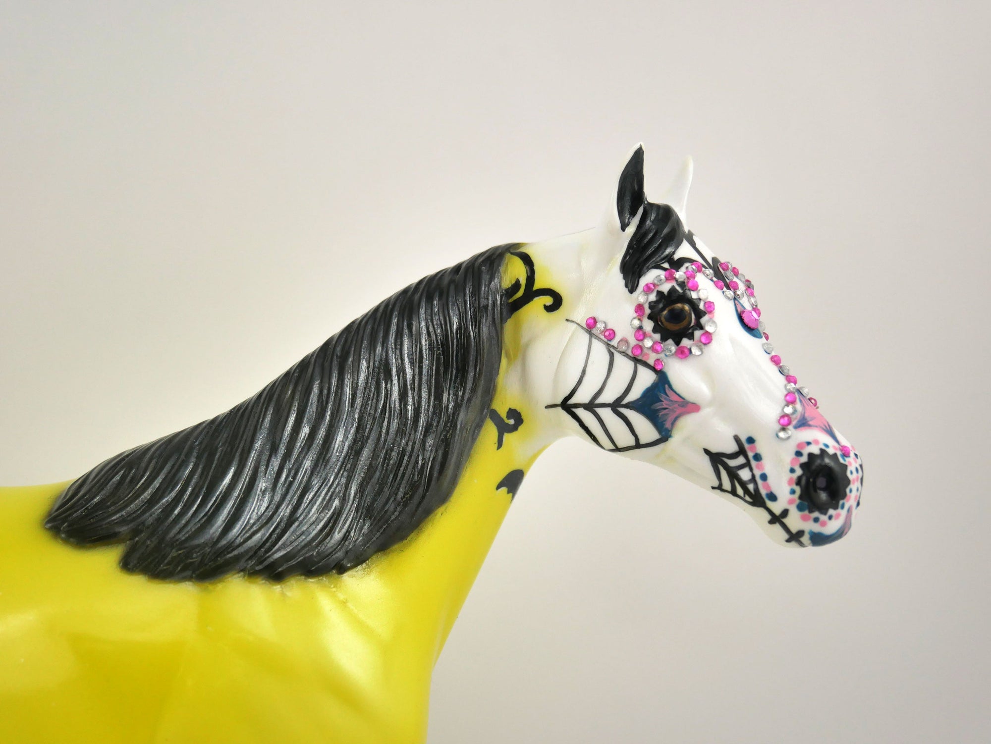 Frisco-OOAK Sugar Skull Ideal Stock Horse By Dawn Quick MM 2020