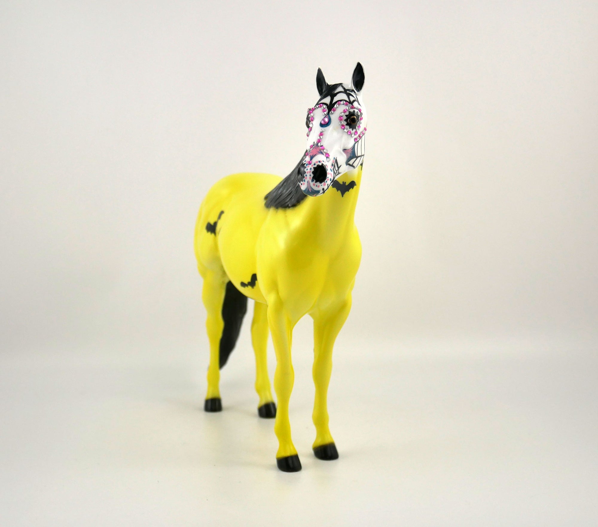Frisco-OOAK Sugar Skull Ideal Stock Horse By Dawn Quick MM 2020