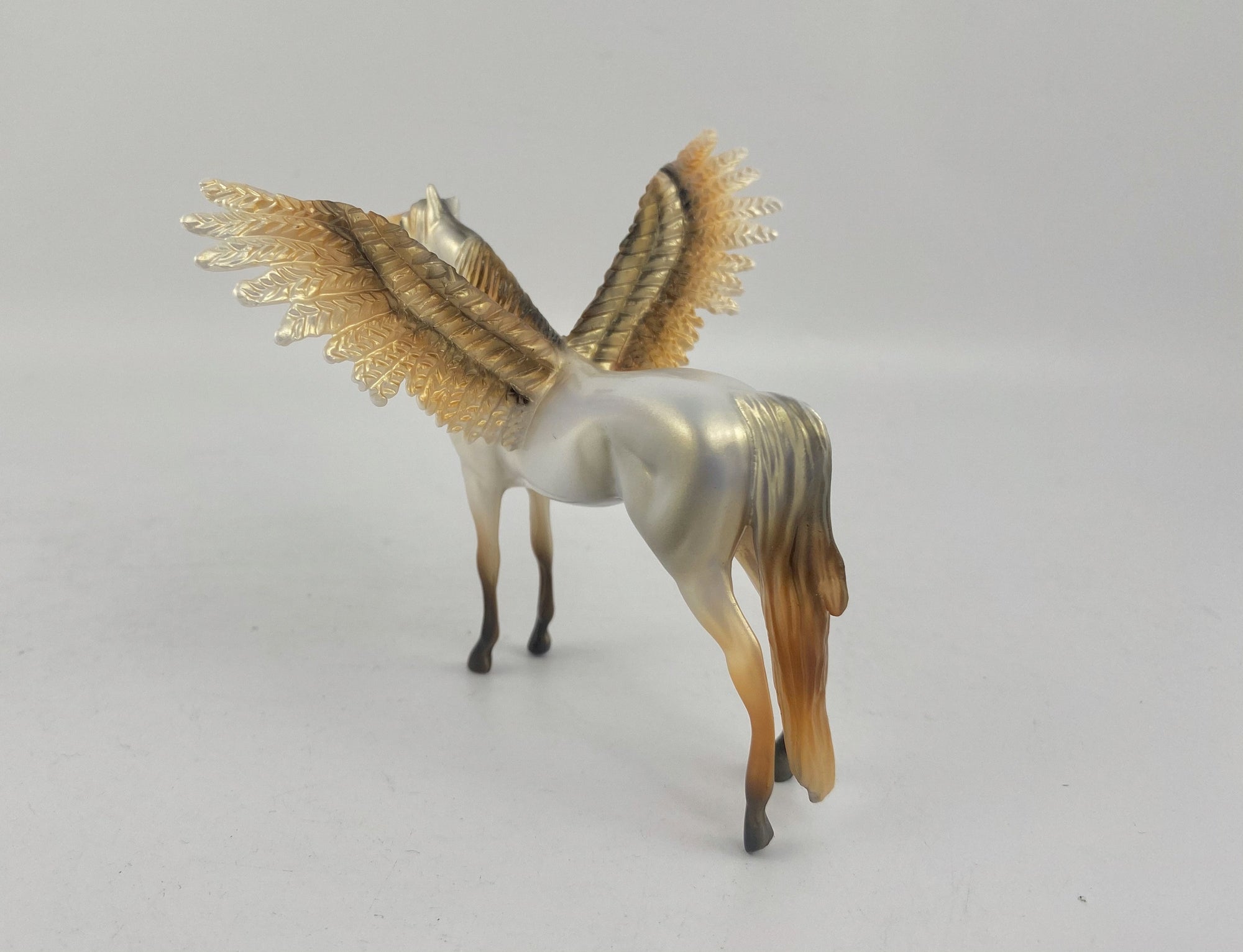 GILDED-OOAK ARAB PEGASUS CHIP