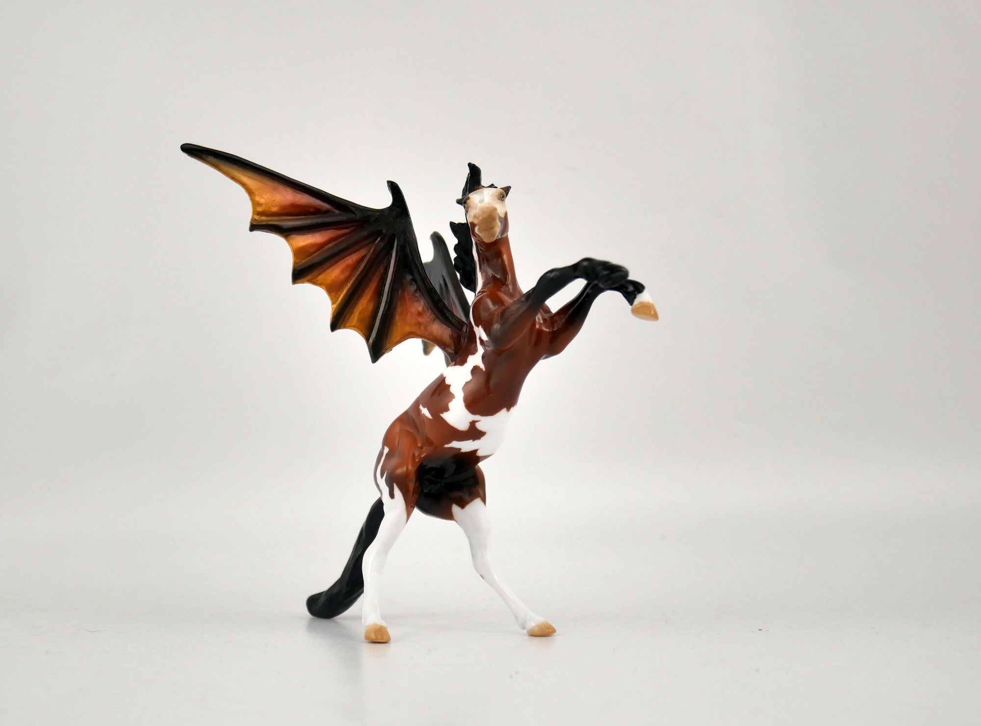 Hawk -OOAK Rearing Bat Chip By Audrey Dixon MM 2020