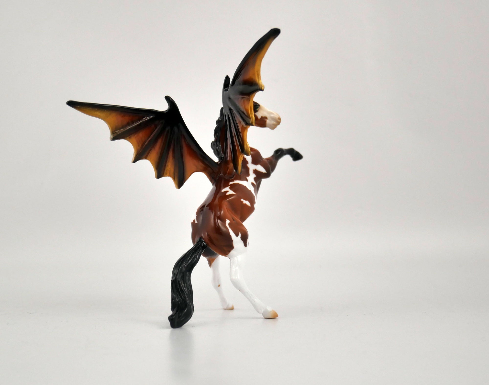 Hawk -OOAK Rearing Bat Chip By Audrey Dixon MM 2020