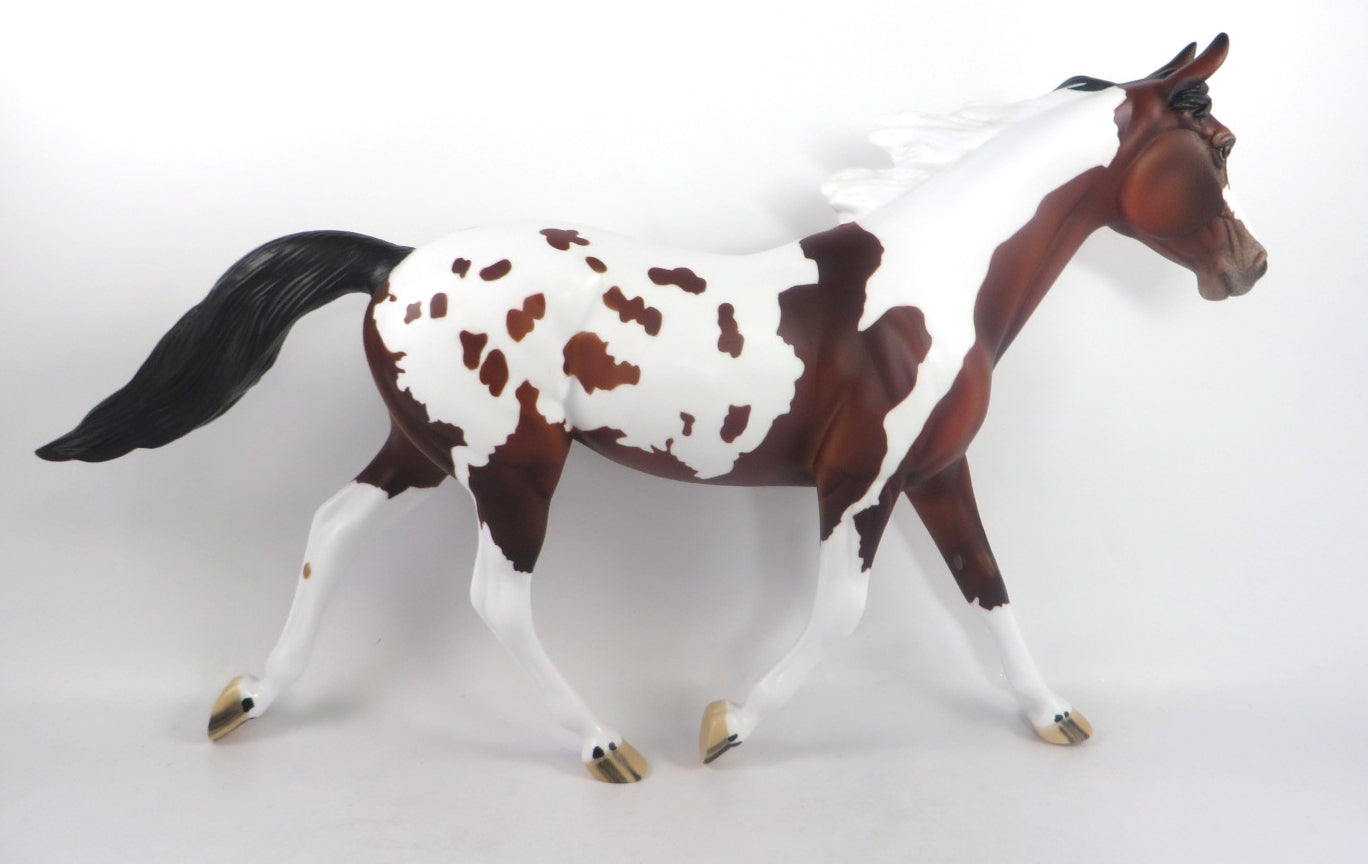 HEISMAN LE-6 BAY PINTALOOSA PALOUSE MODEL HORSE SB 20