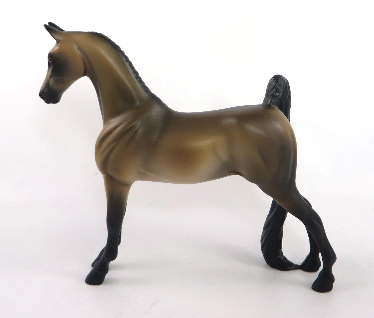 HOMECOMING- OOAK SOOTY BUCKSKIN SADDLEBRED PEBBLES BY MELISSA FOX SB20