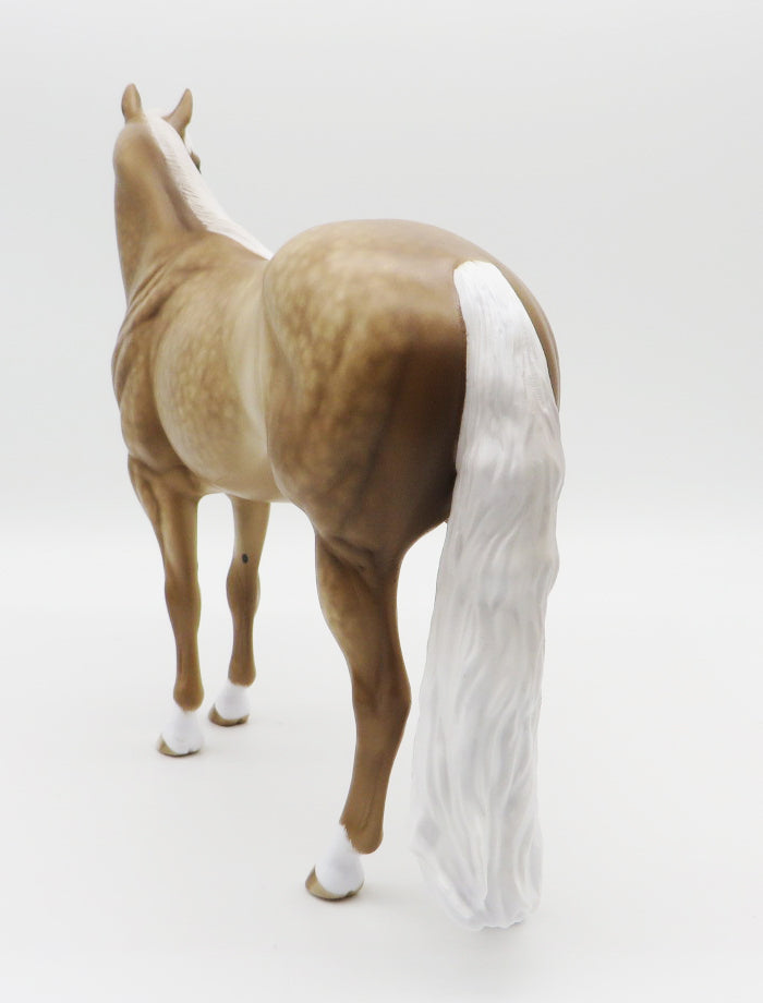 I'll Take you There-OOAK Dapple Palomino ISH Painted by Sheryl Leisure 10/25/21