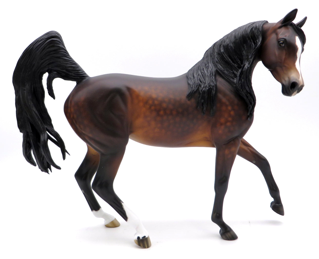 IMA VIP GIRL-OOAK DAPPLE BAY ARABIAN MARE BY SHERYL LEISURE 1/17/21