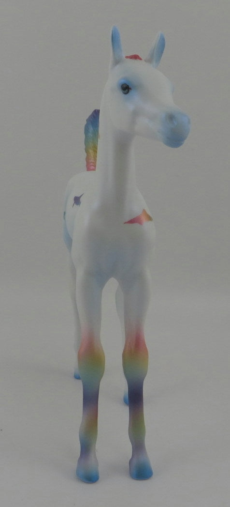 AQUA-OOAK ARAB FOAL DECORATOR SHARK WEEK 8/7/20