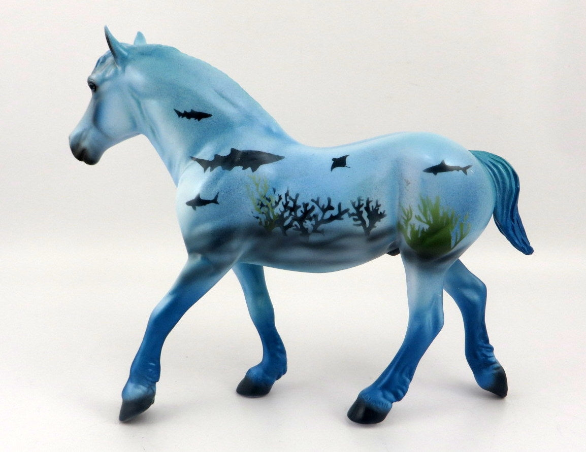 CIRRINA-OOAK SHARK WEEK PEBBLES DRAFTER BY DAWN QUICK 8/7/20