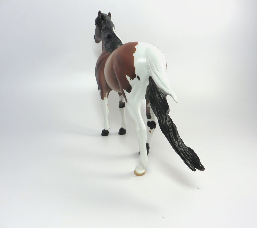 ZEKE- LE-6 RED ROAN MUSTANG CUSTOM BY AMANDA HOSTETLER 3-8-19