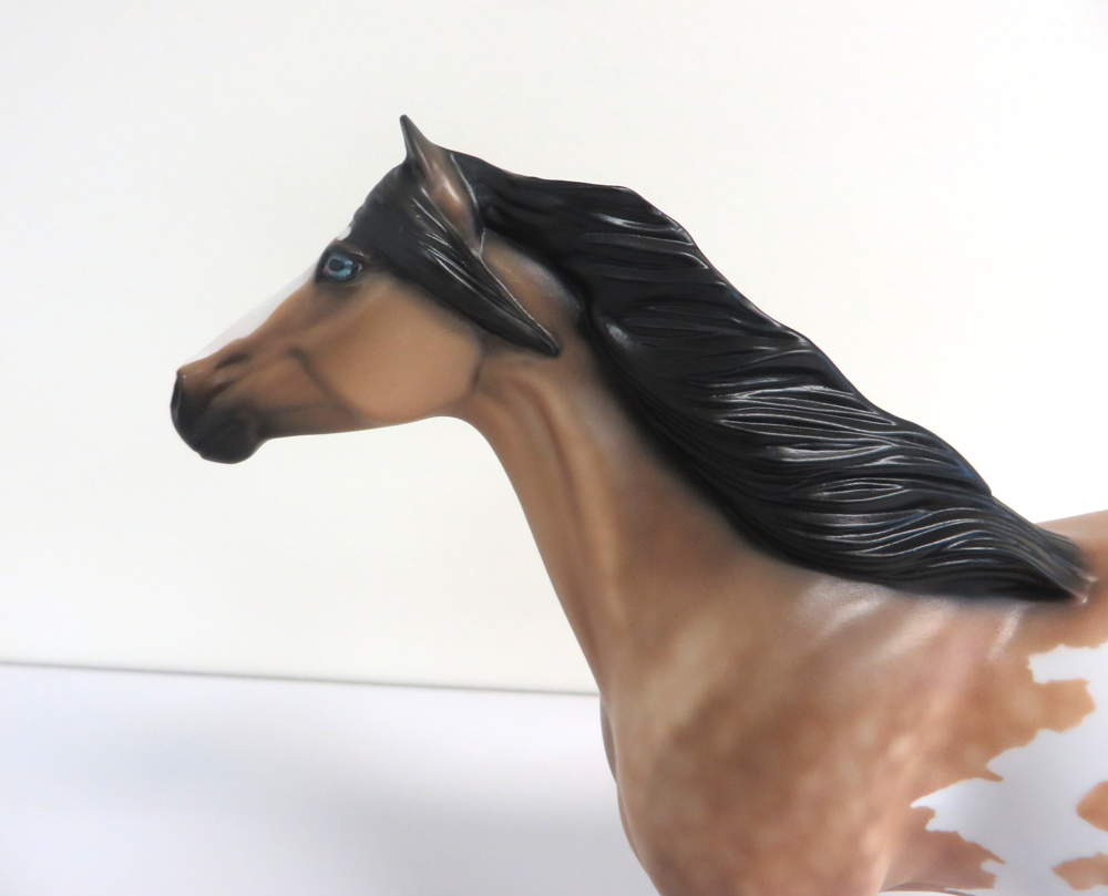 DIESEL - OOAK BUCKSKIN MUSTANG DAPPLED BY JULIE KEIM MW19