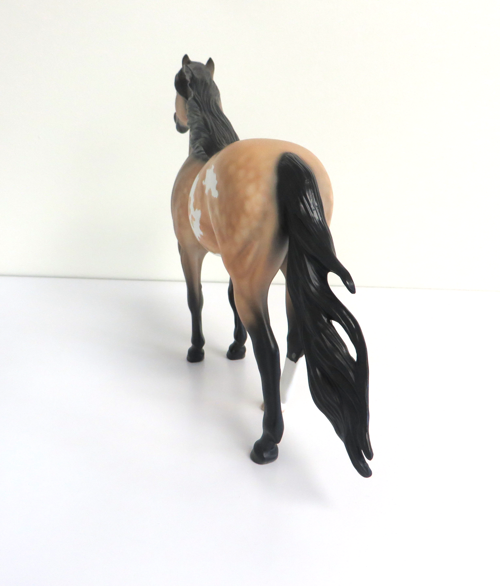 DIESEL - OOAK BUCKSKIN MUSTANG DAPPLED BY JULIE KEIM MW19