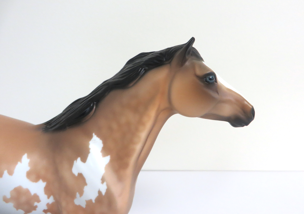 DIESEL - OOAK BUCKSKIN MUSTANG DAPPLED BY JULIE KEIM MW19