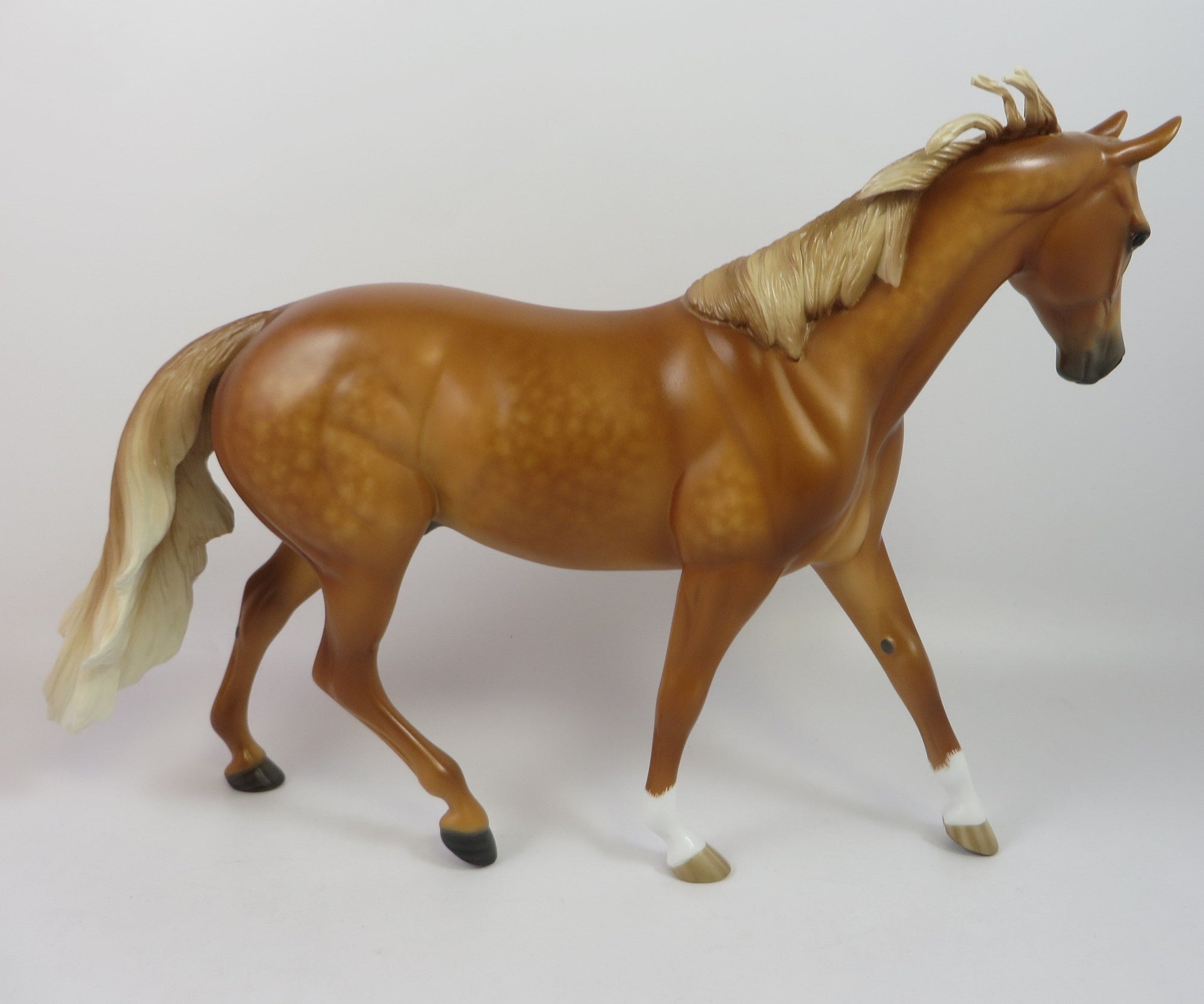 COSMIC CASTLE-OOAK STAR DAPPLE CHESTNUT PONY BY SHERYL LEISURE 9/6/19