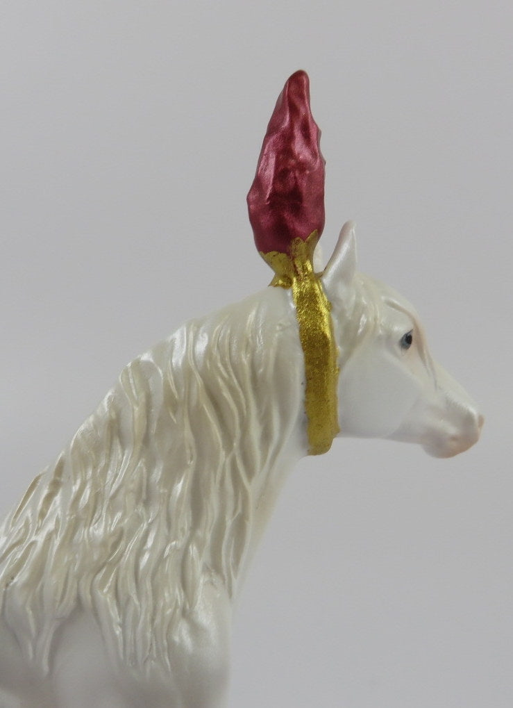 OH MY-LE-10 MINI ME DAPPLE WHITE ANDALUSIAN CHIP LHS 2019