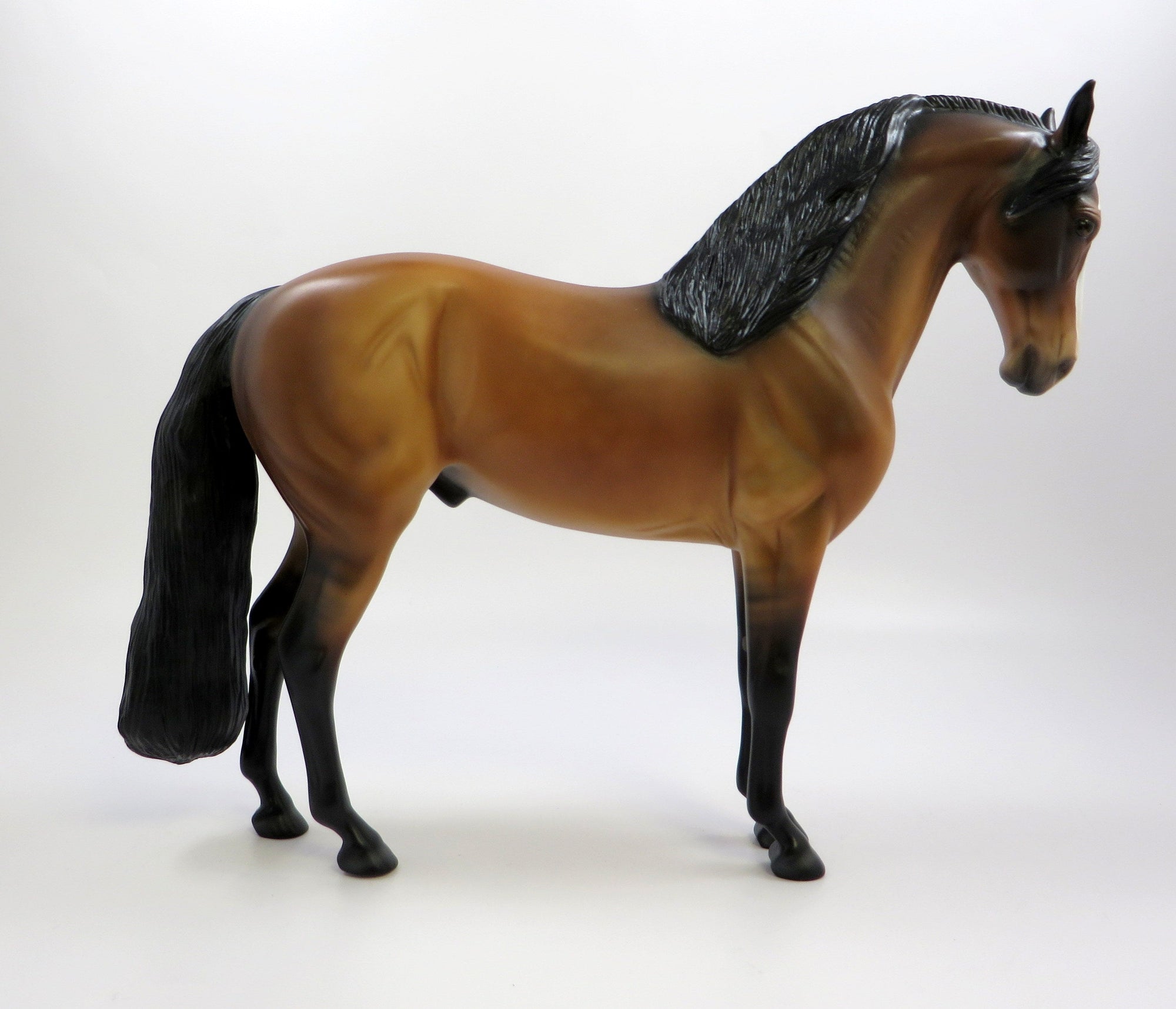 ARCHDUKE - LE-5 DAPPLE BUCKSKIN ANDALUSIAN CUSTOM MANE AND TAIL EQ2019