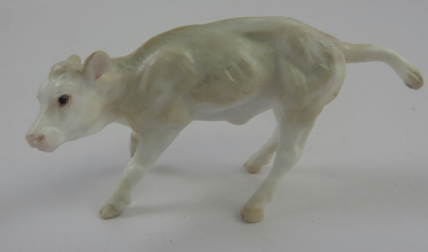 BLIZZARD -- OOAK WHITE COW BY ANDREA THOMASON LHS 19