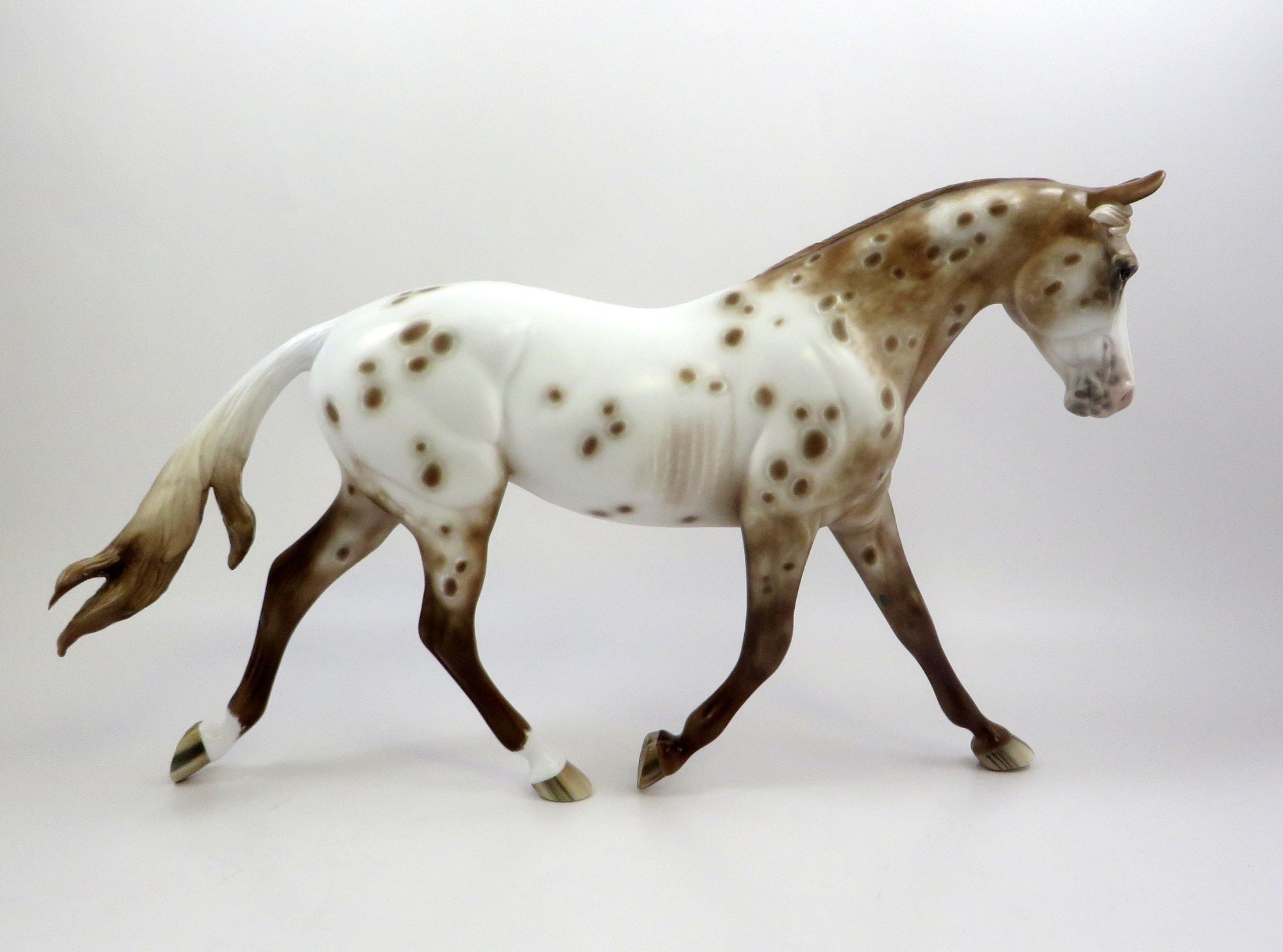 TEACHERS PET - OOAK - APPALOOSA PALOUSE MODEL HORSE BY SHERYL LEISURE 5/29/19