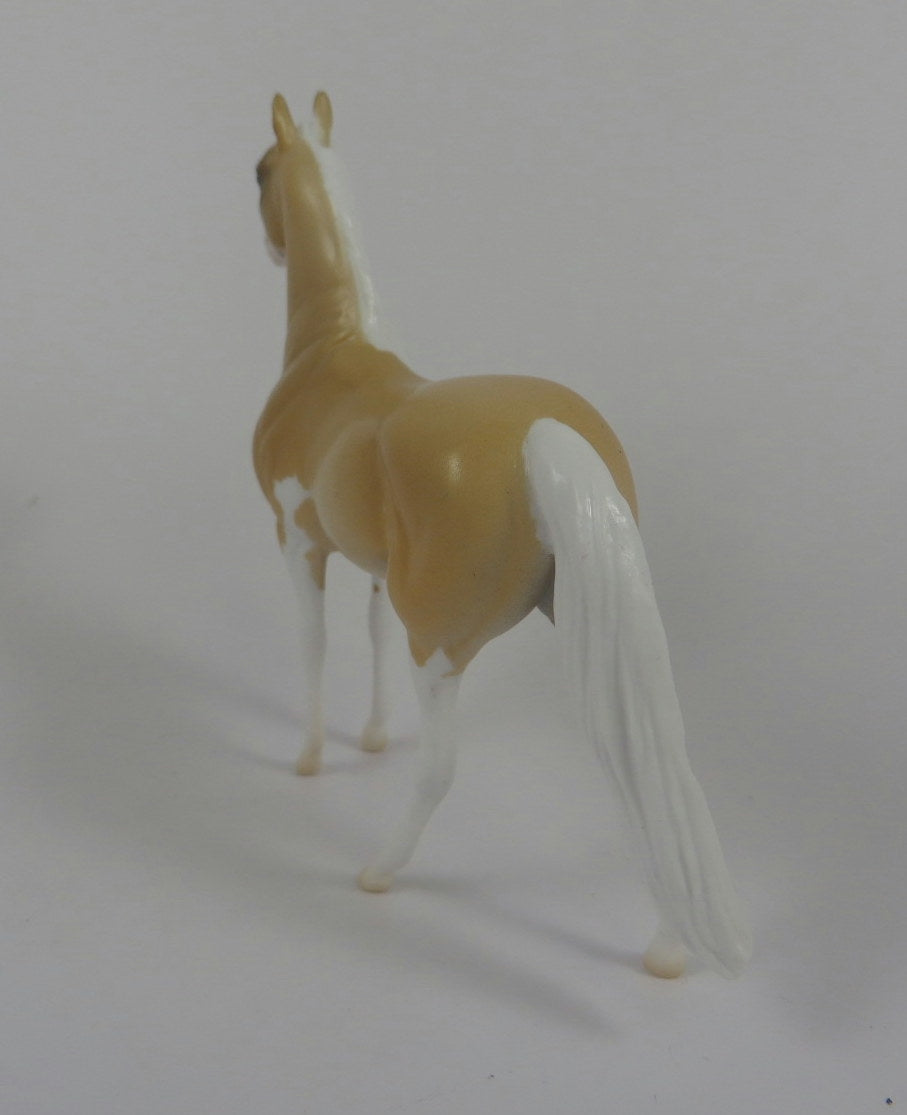 ZUMBO -- OOAK PALOMINO PINTO MORGAN CHIP BY AUDREY DIXON LHS 19