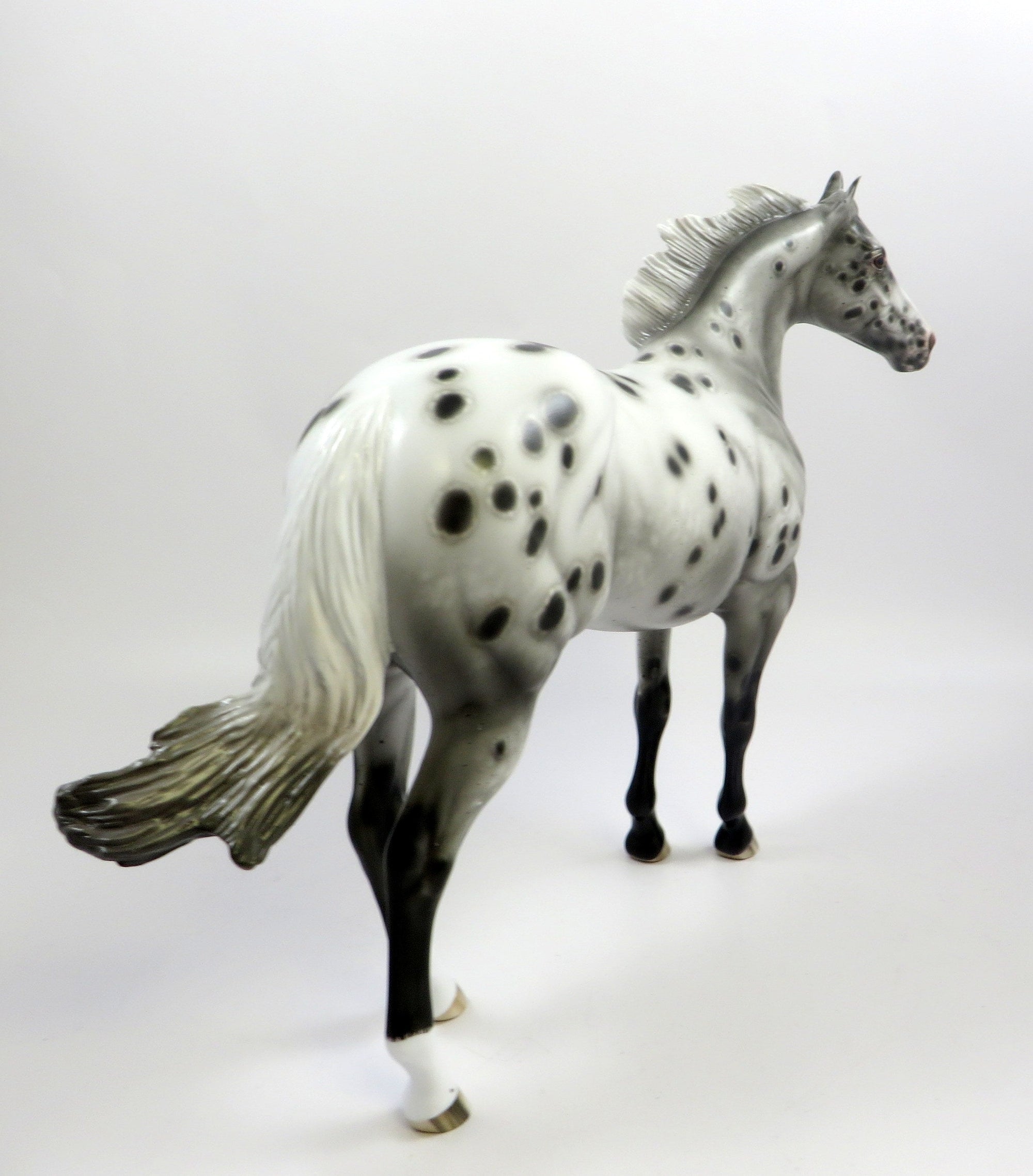 BEWITCHED-OOAK APPALOOSA ISH MODEL HORSE BY SHERYL LEISURE 5-29-19