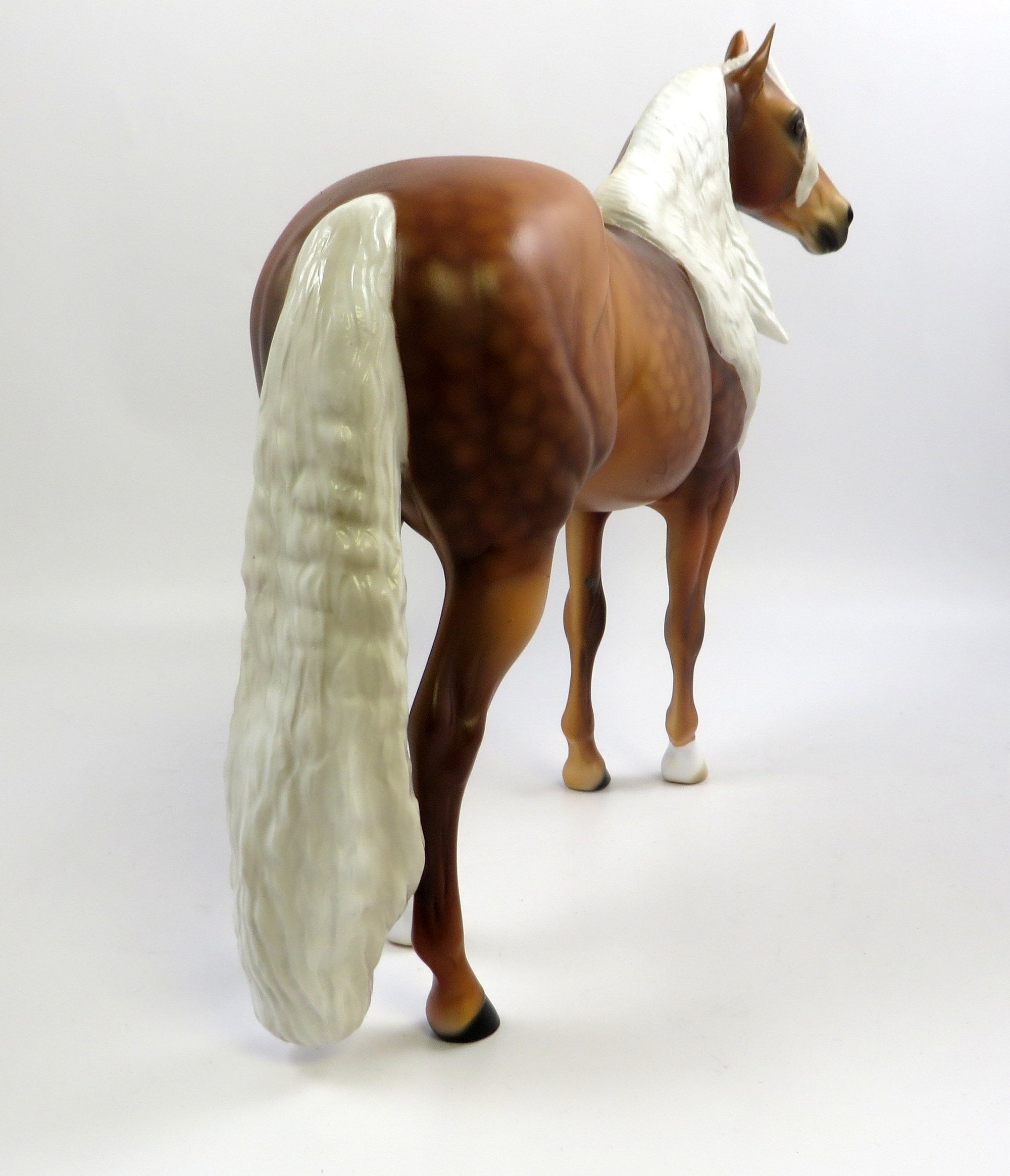 AIN'T GOT NO MONEY-OOAK GOLDEN PALOMINO ISH MODEL HORSE 6/14/19