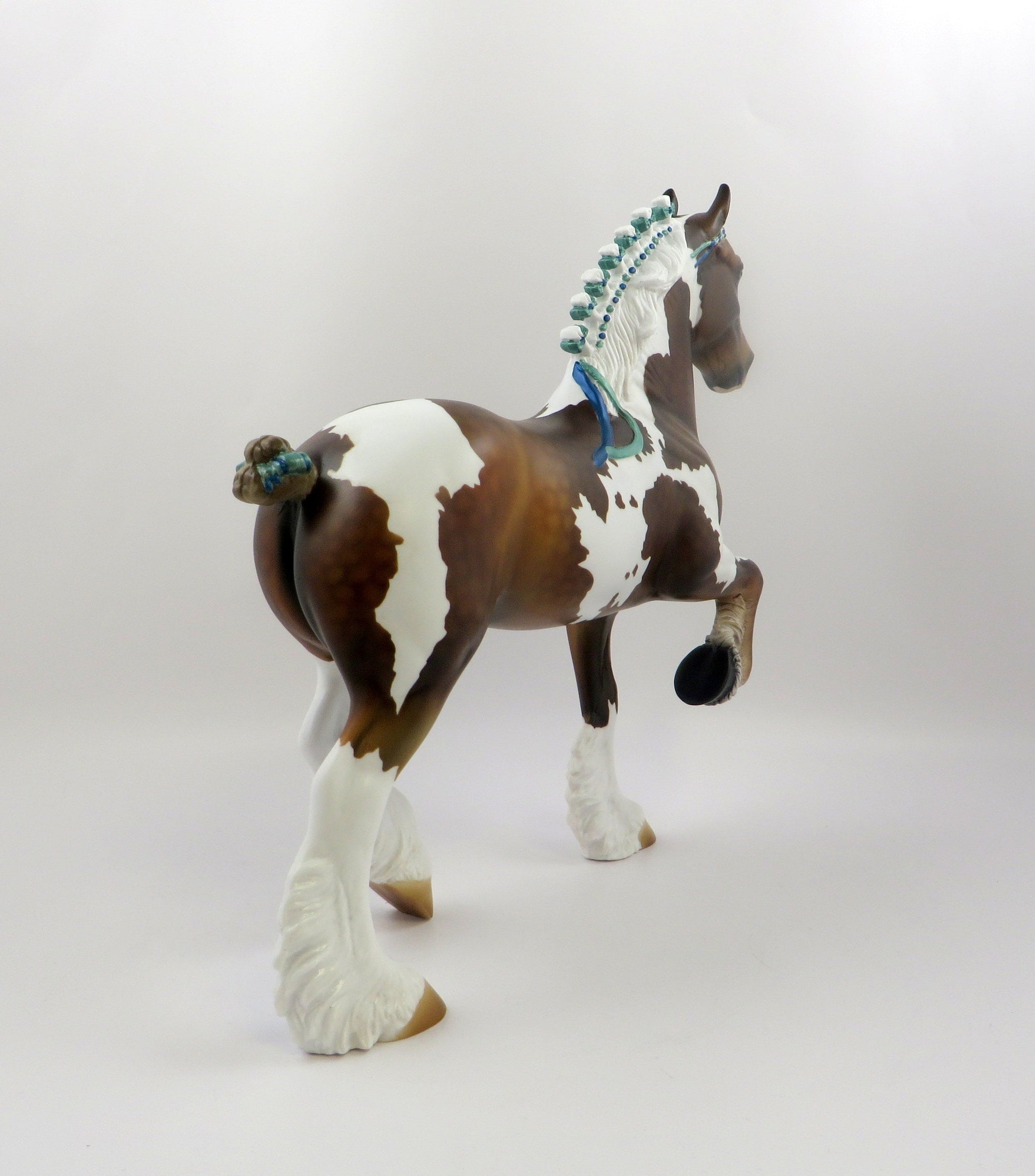 NEVER TO CLEVER-OOAK BAY TOBIANO TROTTING DRAFTER BY AUDREY 6/21/19