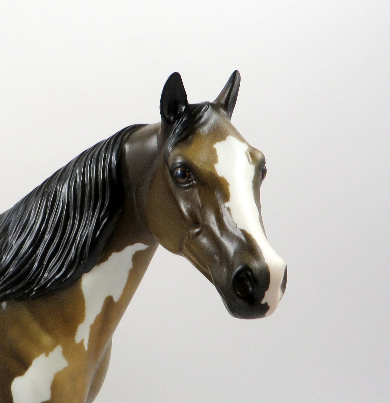 INCA GOLD-OOAK BUCKSKIN PAINT ISH MODEL HORSE 7/23/19