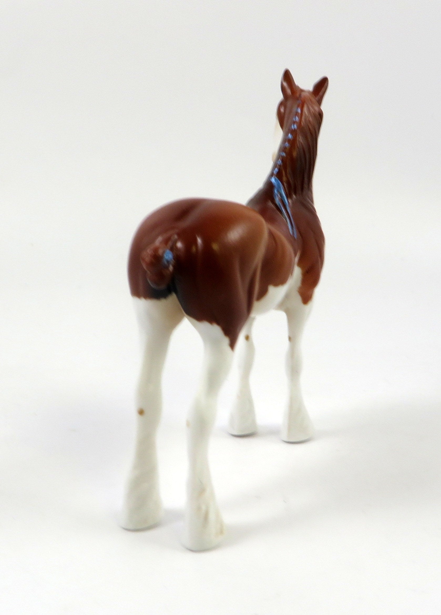 BIG TOP-OOAK BLUE ROAN SPLASH STANDING DRAFT CHIP-LHS 2019